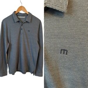 Travis Mathew Gray Polo Shirt